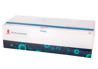 BioTeke – SARS-CoV-2 Antigen Test Kit 3in1 verwendbar als vorderer Nasenabstrich / tiefer Rachen- oder Nasenabstrich
